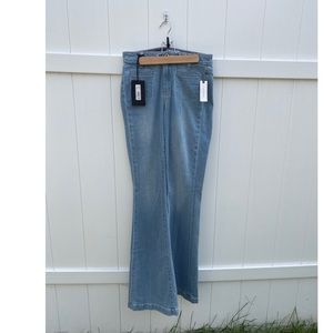 Paige vintage high-rise bell canyon jeans